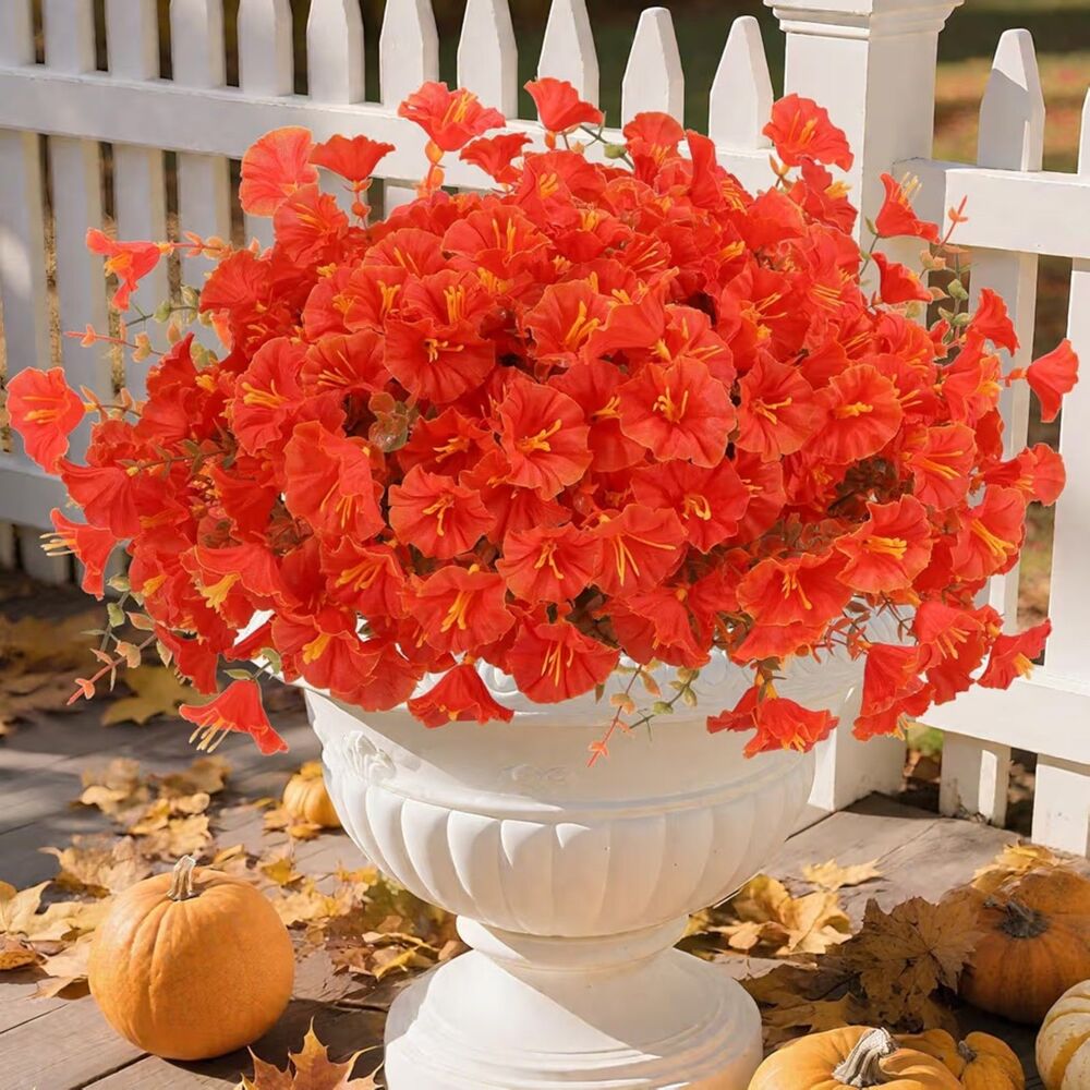 16 Bundles Artificial Morning Glory NEW